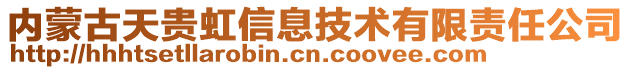 內(nèi)蒙古天貴虹信息技術(shù)有限責任公司