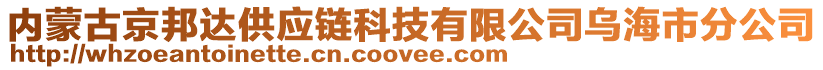 內(nèi)蒙古京邦達(dá)供應(yīng)鏈科技有限公司烏海市分公司