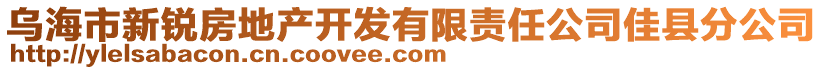 乌海市新锐房地产开发有限责任公司佳县分公司