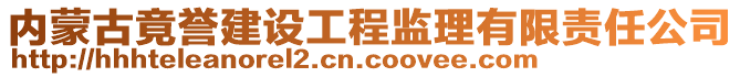 內(nèi)蒙古竟譽(yù)建設(shè)工程監(jiān)理有限責(zé)任公司