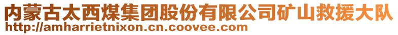 内蒙古太西煤集团股份有限公司矿山救援大队