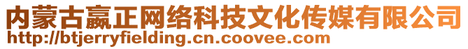 內(nèi)蒙古嬴正網(wǎng)絡(luò)科技文化傳媒有限公司