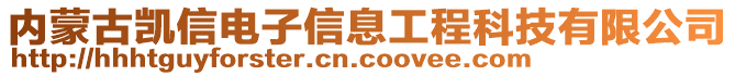 內(nèi)蒙古凱信電子信息工程科技有限公司