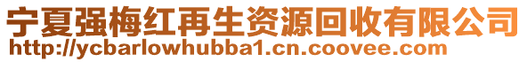 寧夏強(qiáng)梅紅再生資源回收有限公司