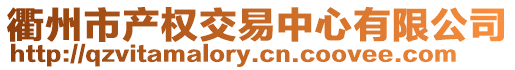 衢州市產(chǎn)權(quán)交易中心有限公司