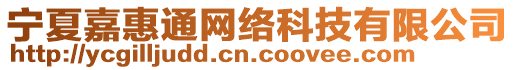 寧夏嘉惠通網(wǎng)絡(luò)科技有限公司