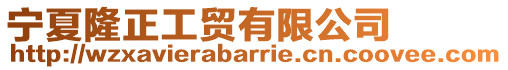 寧夏隆正工貿(mào)有限公司