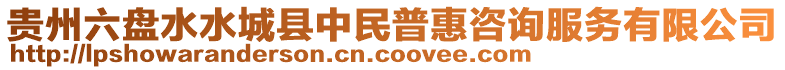 貴州六盤(pán)水水城縣中民普惠咨詢服務(wù)有限公司