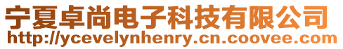 寧夏卓尚電子科技有限公司