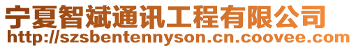 寧夏智斌通訊工程有限公司