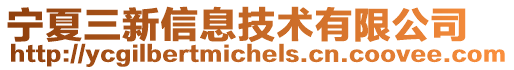 寧夏三新信息技術(shù)有限公司