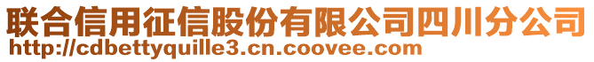 聯(lián)合信用征信股份有限公司四川分公司