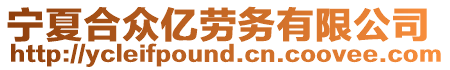 寧夏合眾億勞務(wù)有限公司