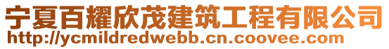 寧夏百耀欣茂建筑工程有限公司