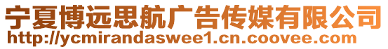 寧夏博遠(yuǎn)思航廣告?zhèn)髅接邢薰? style=