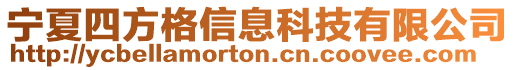 寧夏四方格信息科技有限公司