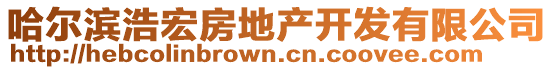 哈爾濱浩宏房地產(chǎn)開發(fā)有限公司