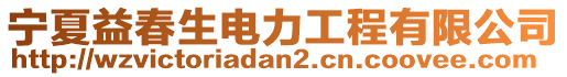 寧夏益春生電力工程有限公司