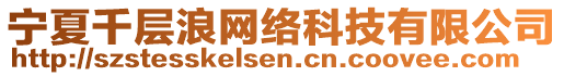 寧夏千層浪網(wǎng)絡(luò)科技有限公司