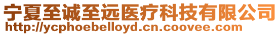 寧夏至誠至遠(yuǎn)醫(yī)療科技有限公司