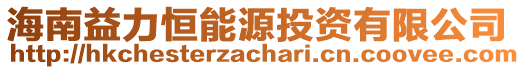 海南益力恒能源投資有限公司