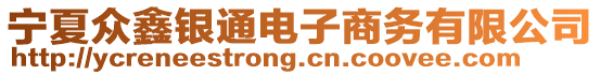 寧夏眾鑫銀通電子商務有限公司