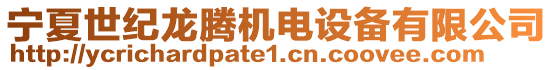 寧夏世紀龍騰機電設備有限公司