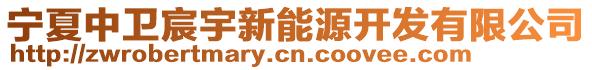 寧夏中衛(wèi)宸宇新能源開發(fā)有限公司