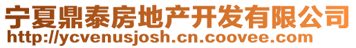 寧夏鼎泰房地產(chǎn)開發(fā)有限公司