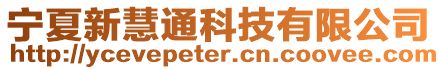 寧夏新慧通科技有限公司