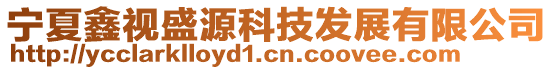 寧夏鑫視盛源科技發(fā)展有限公司