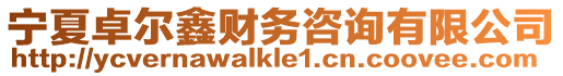 寧夏卓爾鑫財(cái)務(wù)咨詢有限公司