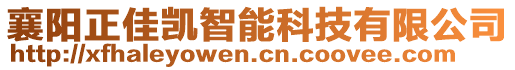 襄陽正佳凱智能科技有限公司