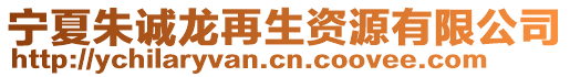 寧夏朱誠龍再生資源有限公司