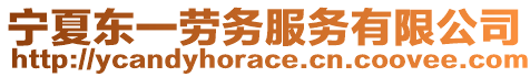 寧夏東一勞務(wù)服務(wù)有限公司