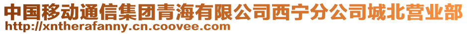 中國移動通信集團青海有限公司西寧分公司城北營業(yè)部