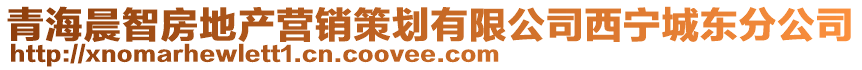 青海晨智房地產(chǎn)營(yíng)銷(xiāo)策劃有限公司西寧城東分公司