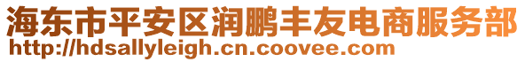 海東市平安區(qū)潤(rùn)鵬豐友電商服務(wù)部