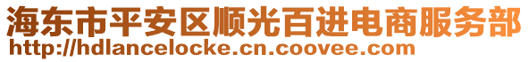 海東市平安區順光百進電商服務部
