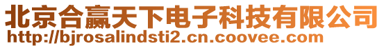 北京合贏天下電子科技有限公司