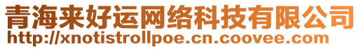 青海來好運(yùn)網(wǎng)絡(luò)科技有限公司