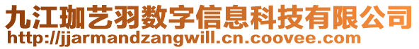 九江珈藝羽數(shù)字信息科技有限公司