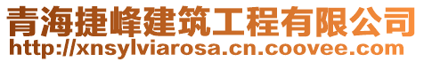 青海捷峰建筑工程有限公司