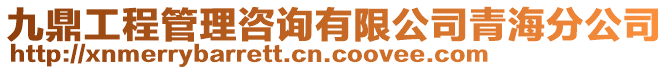 九鼎工程管理咨詢有限公司青海分公司