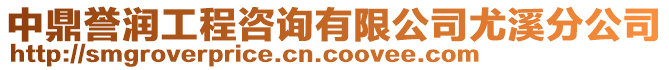 中鼎譽潤工程咨詢有限公司尤溪分公司