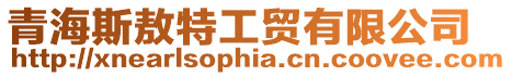 青海斯敖特工貿有限公司