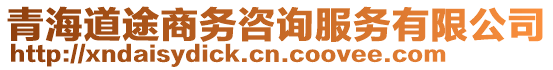 青海道途商務咨詢服務有限公司