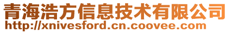 青海浩方信息技術(shù)有限公司