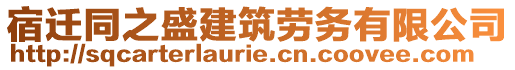 宿遷同之盛建筑勞務(wù)有限公司