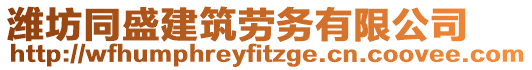 濰坊同盛建筑勞務(wù)有限公司